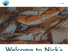 Tablet Screenshot of nicksfishhouse.com